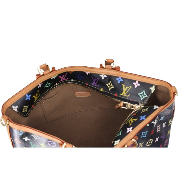 Louis Vuitton x Murakami Charlene GM Monogram Multicolor Tote Black - Picture 9 of 9